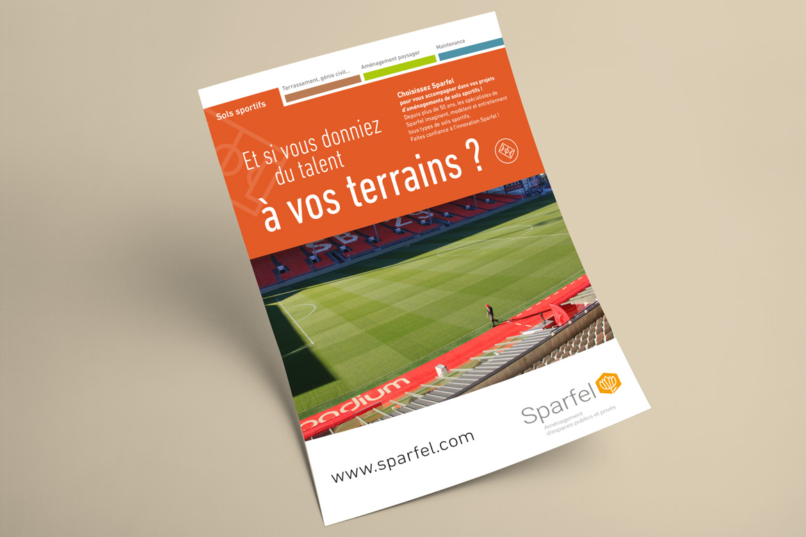 Identité visuelle de Sparfel pour SPARFEL