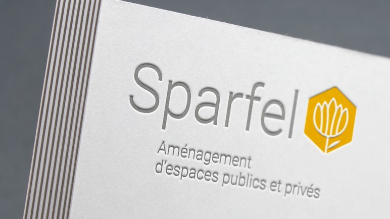 Identité visuelle de Sparfel réalisé pour SPARFEL - Identité visuelle