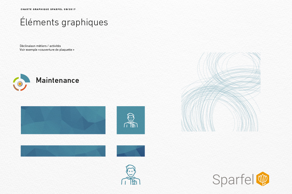 Identité visuelle de Sparfel pour SPARFEL