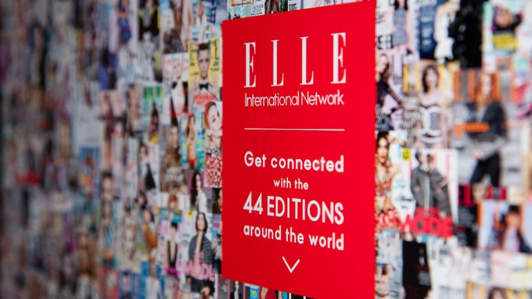 Site Internet Elle Around the World réalisé pour ELLE - Digital