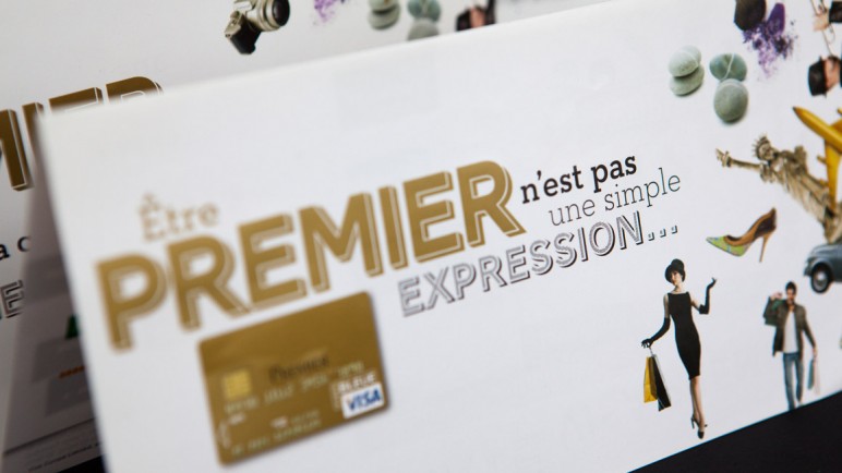 Publications promotionnelles Visa Premier réalisé pour Visa - Édition