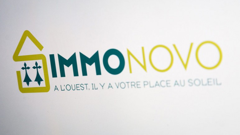 Identité et site Immonovo Arkéa réalisé pour Crédit Mutuel Arkéa - Ddigital