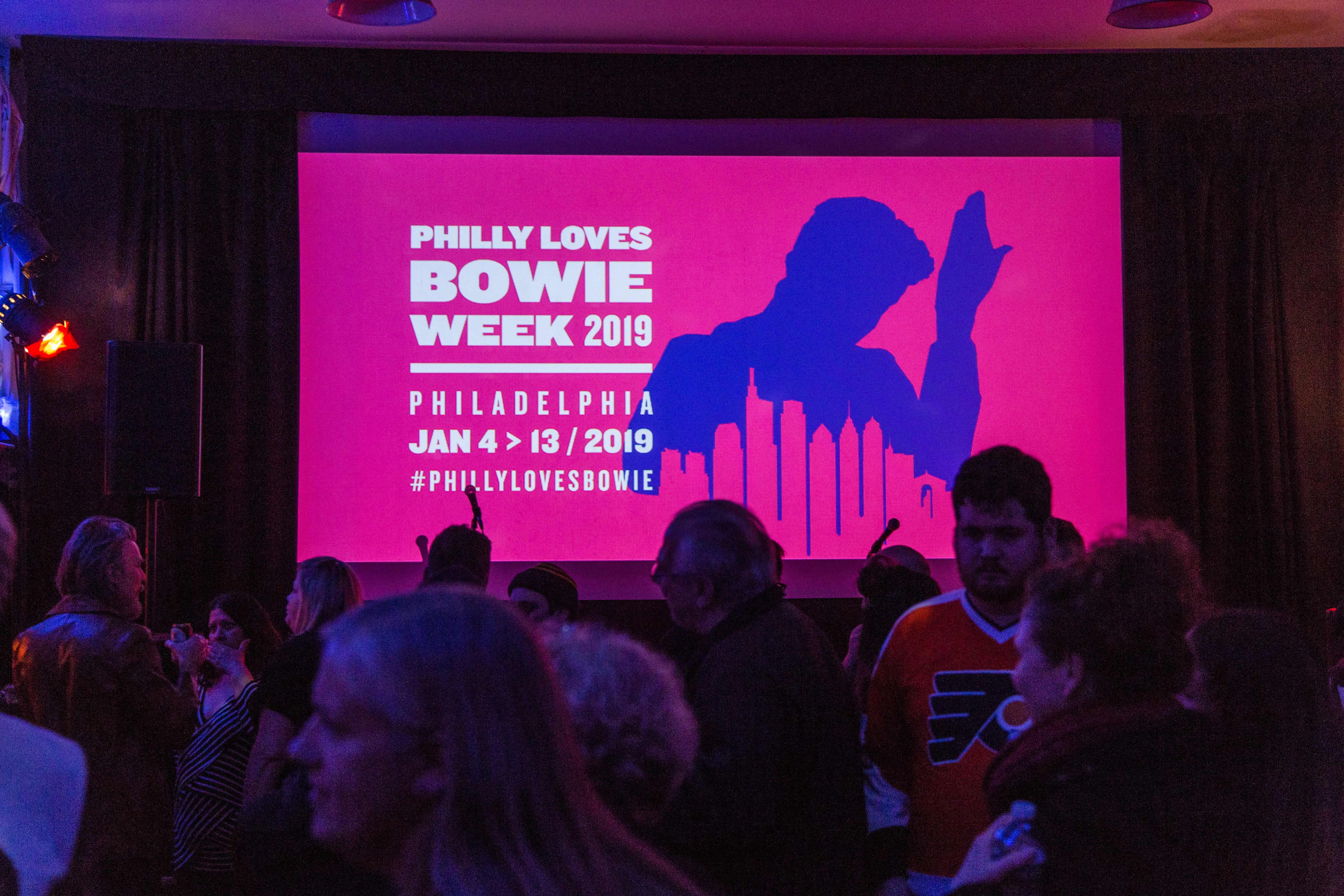 Philly loves Bowie, by Olivier Jourdanet réalisé pour Festival Philly Loves Bowie Week de Philadelphie - Design