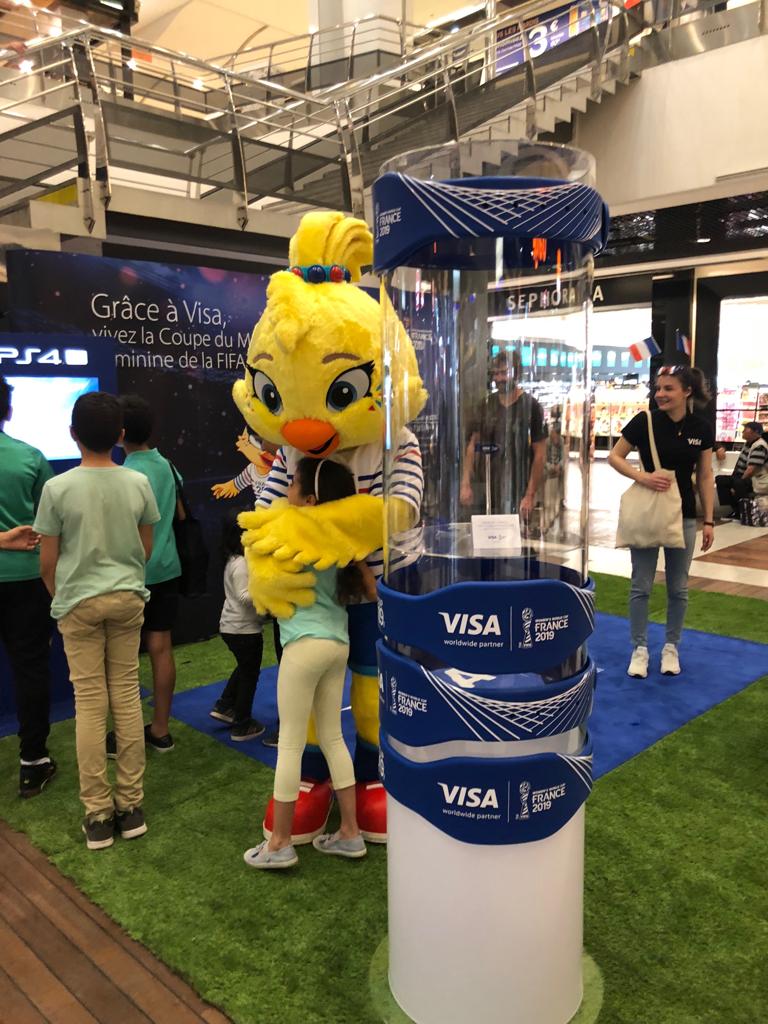 Animation FIFA 2019 Visa réalisé pour Visa - Communication évènementielle